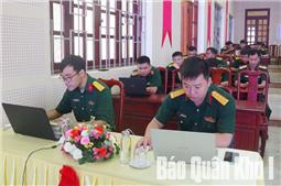 Hội thi đánh giá kiến thức, kỹ năng số cho quân nhân